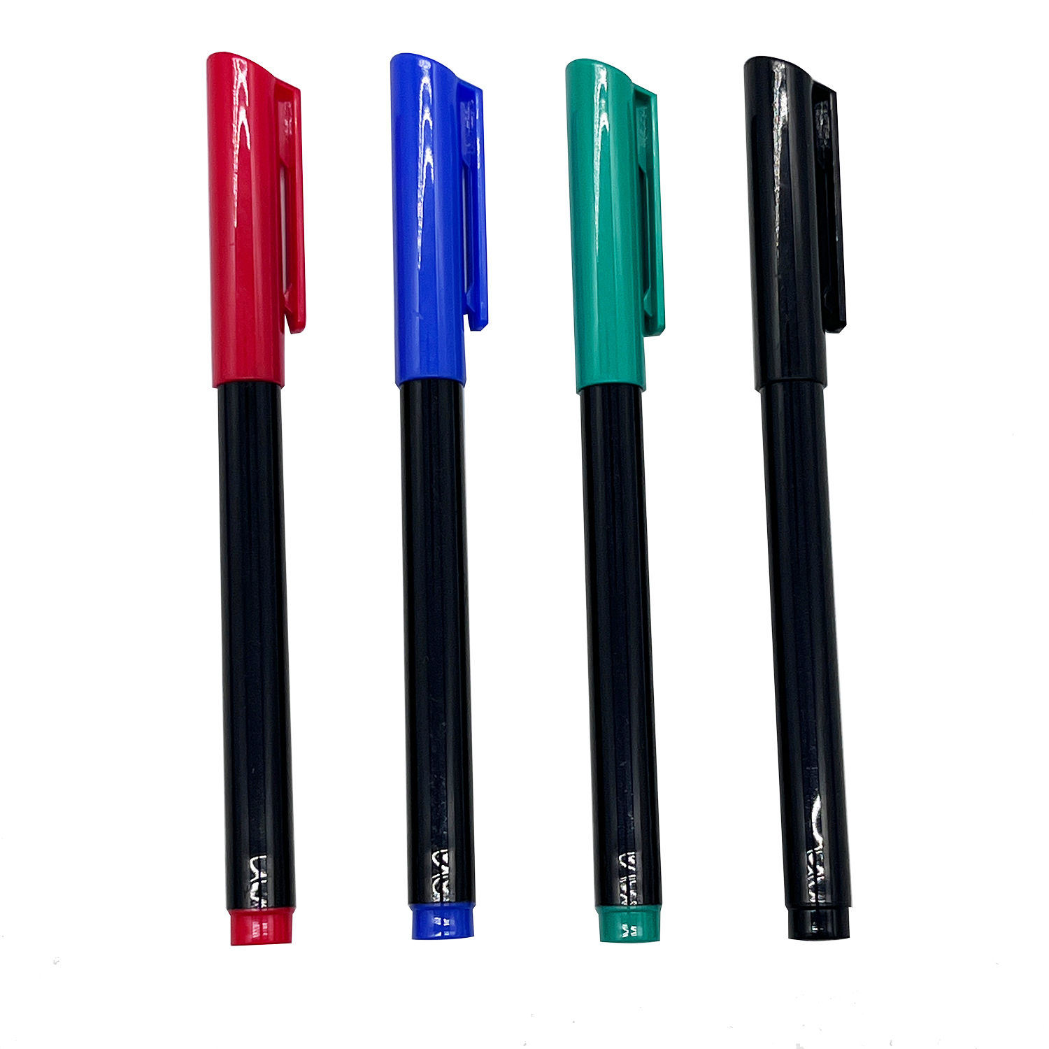 China fancy 4 colors office and school style permanent marker pen alcohol marker with custom logo